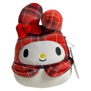 Squishmallow Sanrio Plaid My Melody